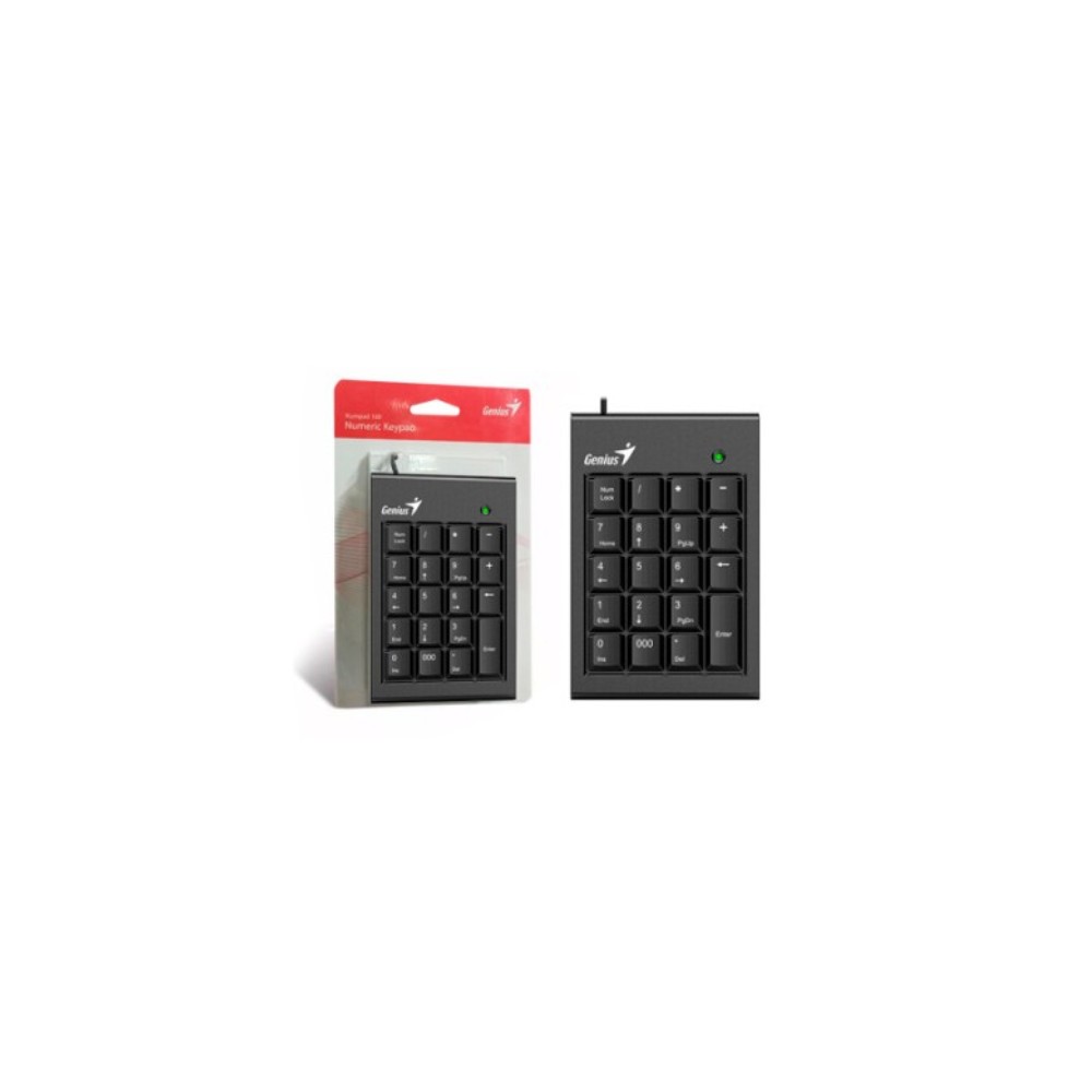 TECLADO GENIUS NUMERICO NUMPAD 110 USB CHOCOLATE KEYS BLACK 31300016400 - 3