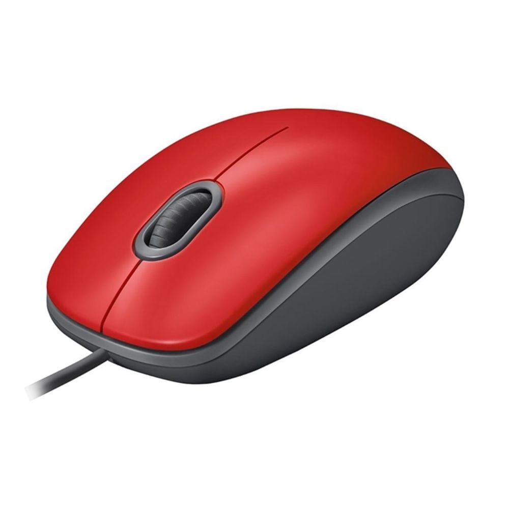 MOUSE LOGITECH M110 SILENT ÓPTICO USB RED 910-006755 - 3