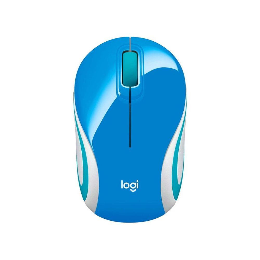 MOUSE LOGITECH M187 MINI WIRELESS REFRESH BLUE 910-005360 - 2