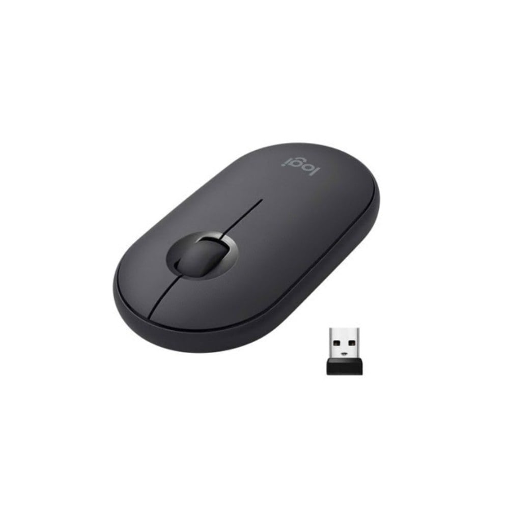 MOUSE LOGITECH PEBBLE 2 M350S BLUETOOTH/WIRELESS GRAPHITE 910-007049 - 1