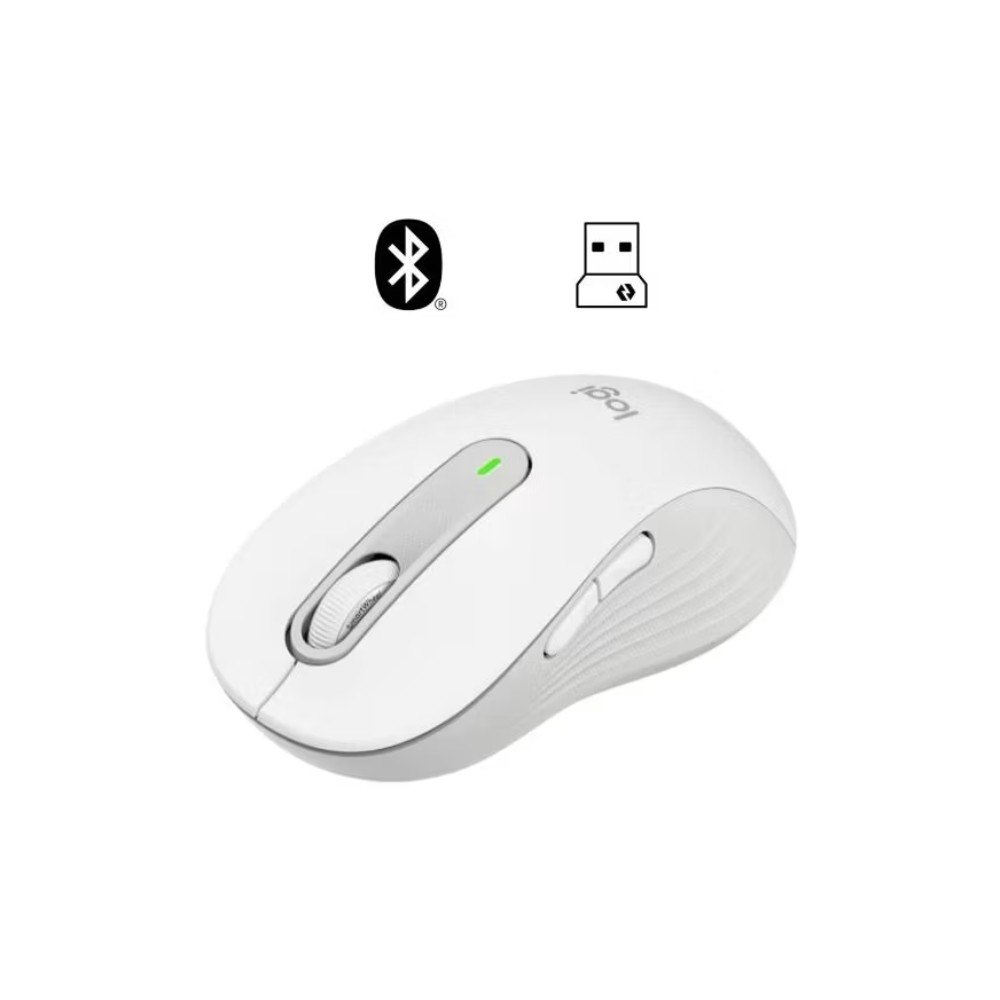 MOUSE LOGITECH SIGNATURE M650 SILENT LARGE WIRELESS/BLUETOOTH WHITE 910-006233 - 3