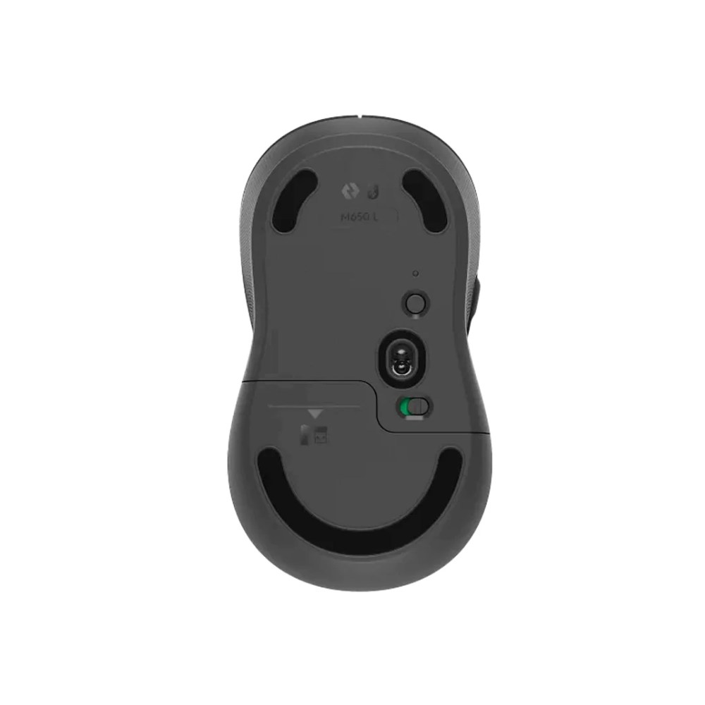 MOUSE LOGITECH SIGNATURE M650 SILENT LARGE LEFT WIRELESS/BLUETOOTH BLACK (910-006234) - 3