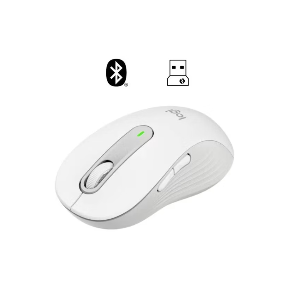 MOUSE LOGITECH SIGNATURE M650 SILENT LARGE WIRELESS/BLUETOOTH WHITE 910-006233 - 3