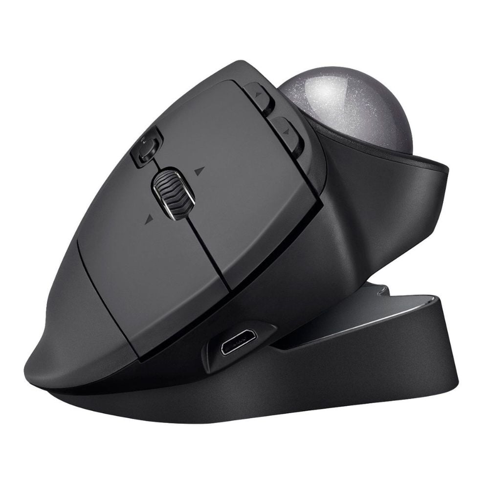 MOUSE LOGITECH MX ERGO WIRELESS TRACKBALL BLACK 910-005177 - 3