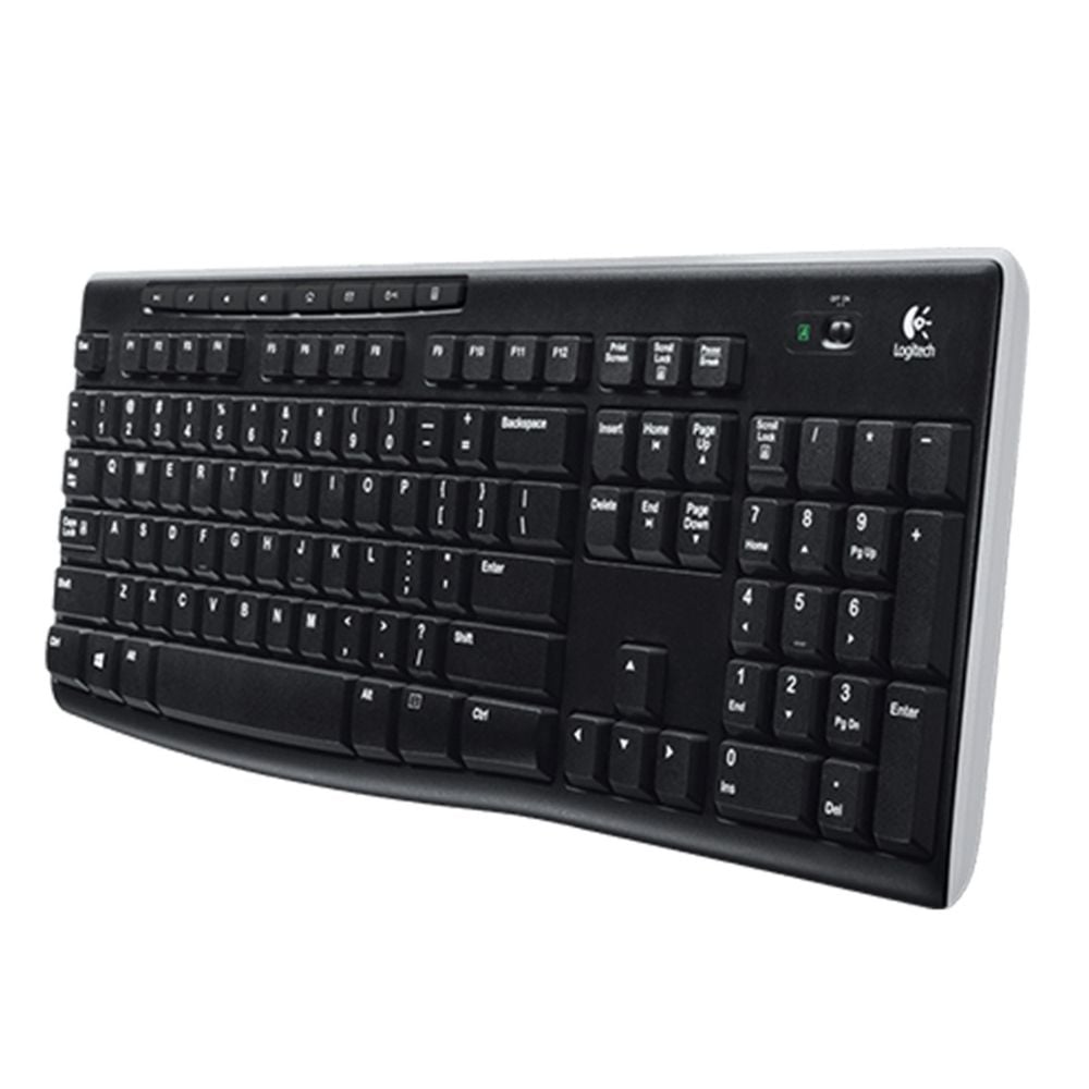 TECLADO LOGITECH K270 WIRELESS UNIFYING USB SP BLACK (920-004426) - 3