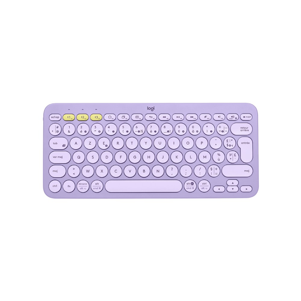 TECLADO LOGITECH K380 MULTI-DEVICE BLUETOOTH LAVENDER (920-011150) - 2