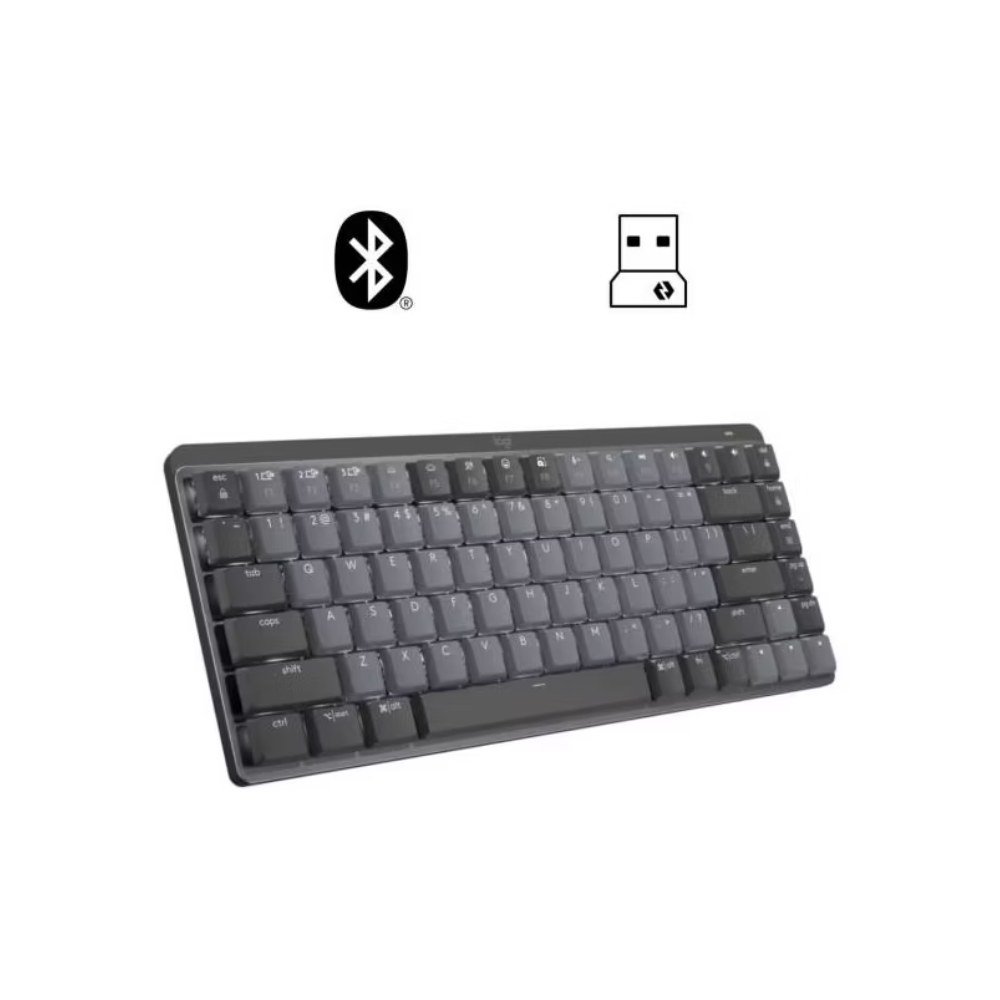 TECLADO LOGITECH MX MECHANICAL MINI WIRELESS/BT ILUMINATED BLACK SP 920-010846 - 2