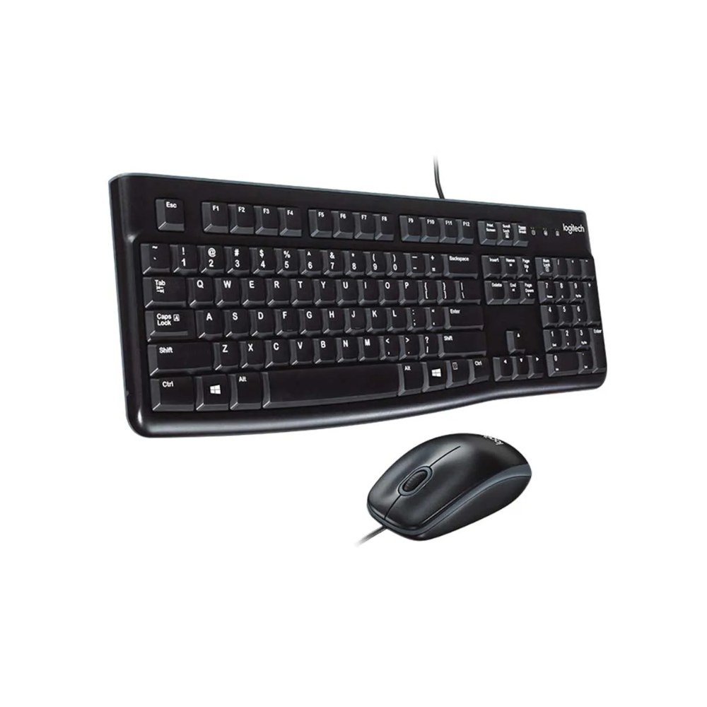 TECLADO LOGITECH + MOUSE MK120 USB SP BLACK PN 920-004428 - 3