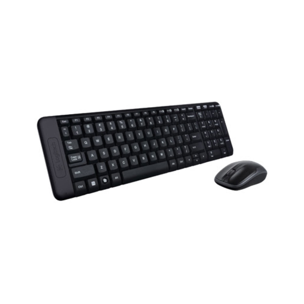 TECLADO LOGITECH + MOUSE MK220 WIRELESS USB SP BLACK PN 920-004430 - 2