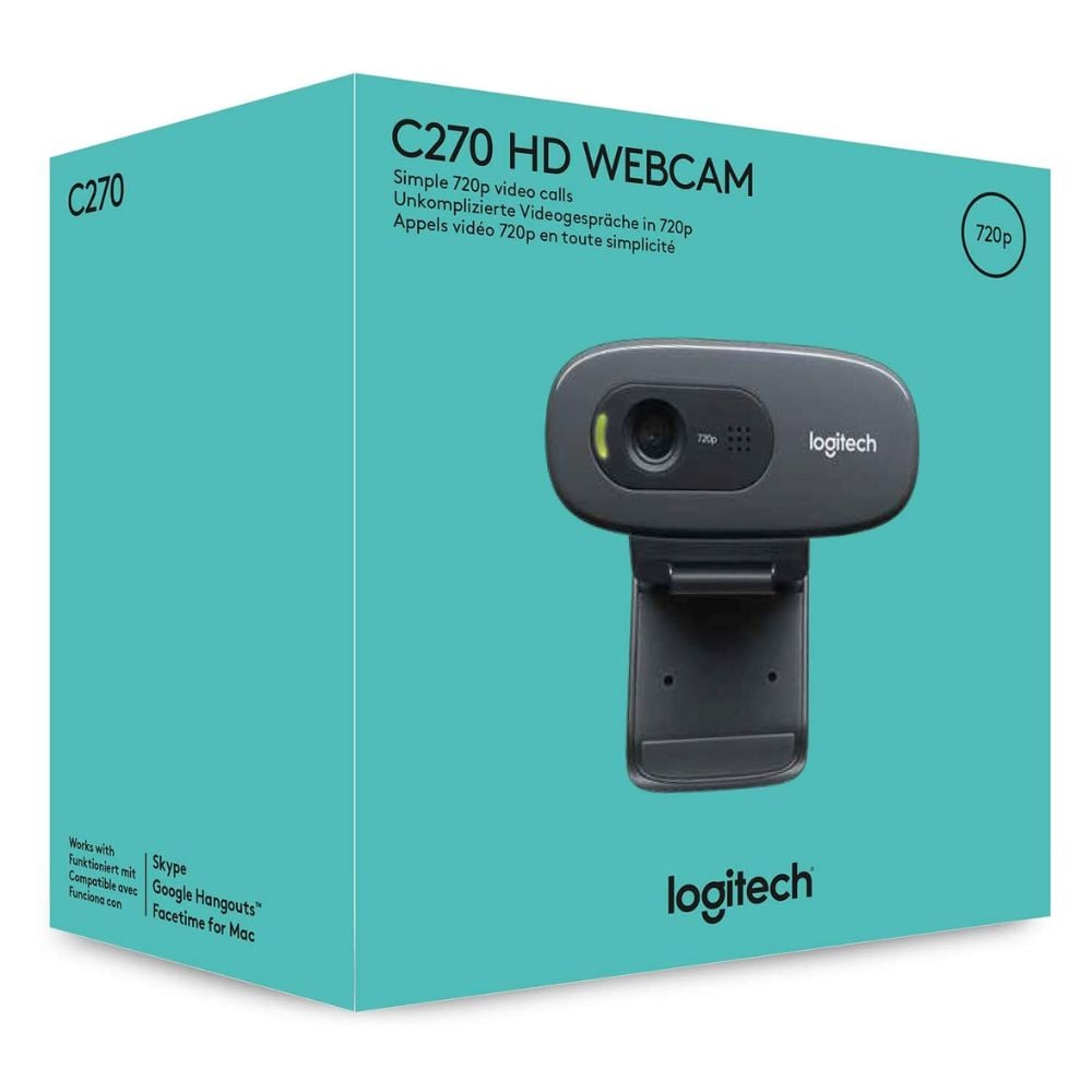 CAMARA LOGITECH C270 HD 720P (960-000694) - 1