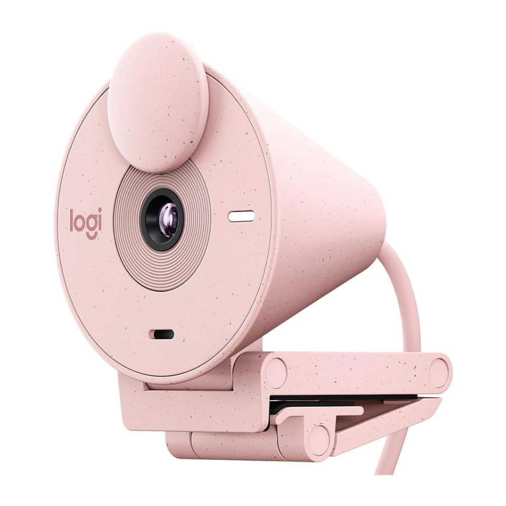 CÁMARA LOGITECH BRIO 300 FHD 1080P USB-C ROSE 960-001446 - 2