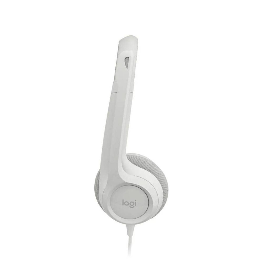 AUDÍFONOS LOGITECH C/MICROF. H390 USB ISE CANCELLING WHITE (981-001285) - 2