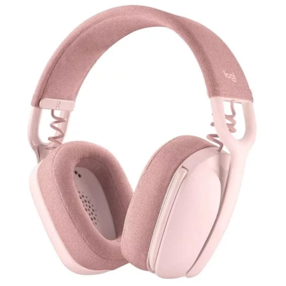 AUDÍFONOS LOGITECH BLUETOOTH C/MICROF. ZONE VIBE 100 ROSE (981-001223) - 2
