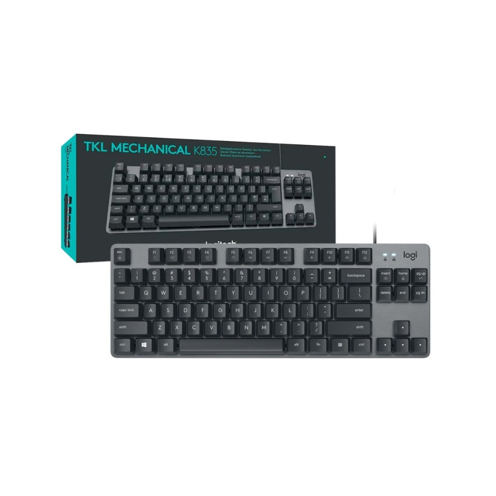 TECLADO LOGITECH K835 TKL MECHANICAL BLACK 920-010085 - 3