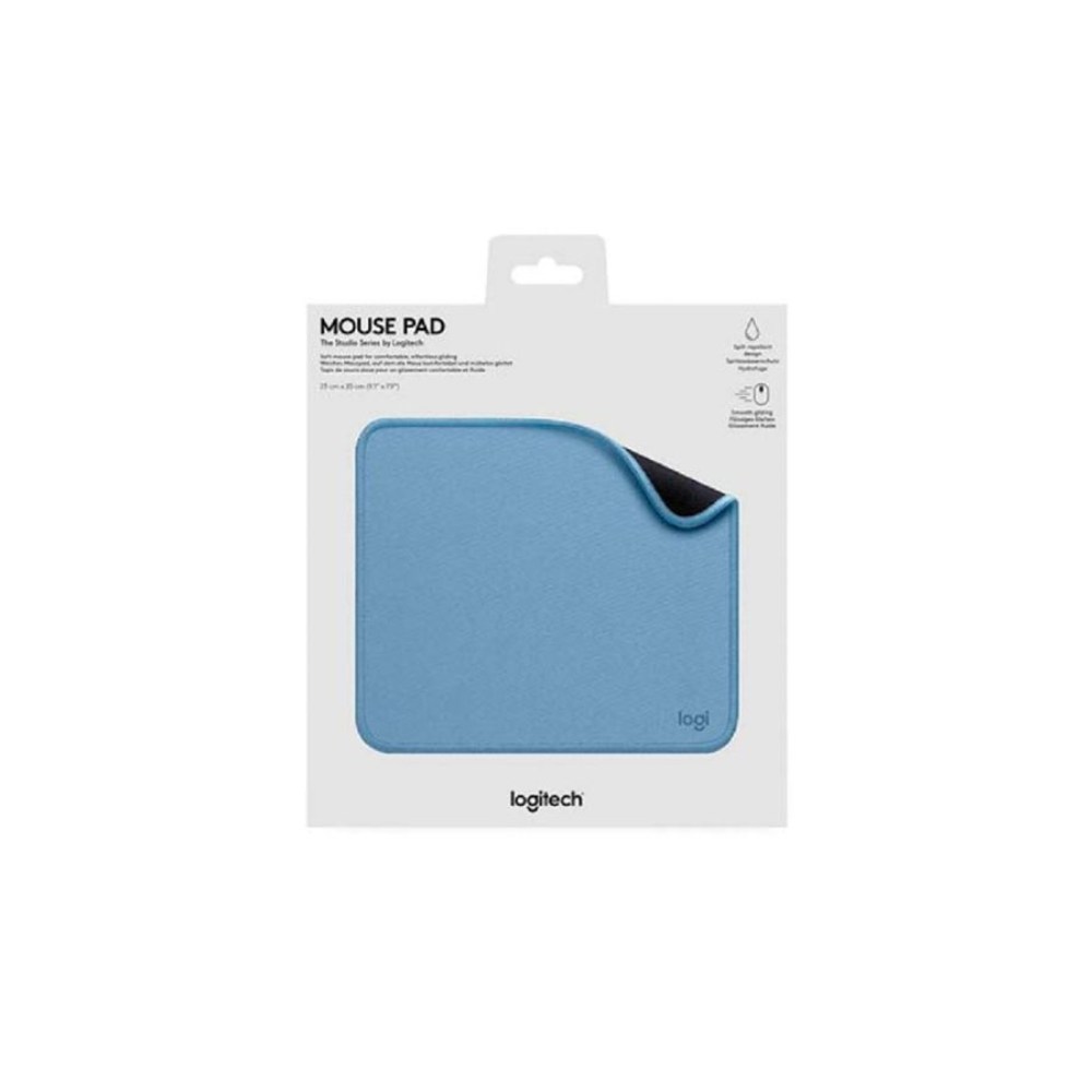 MOUSE PAD LOGITECH ANTI-SALPICADURAS 200X230MM BLUE GREY 956-000038 - 2