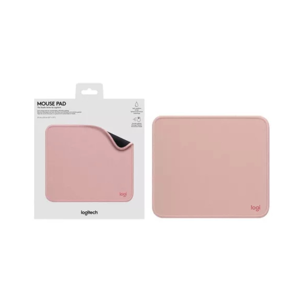MOUSE PAD LOGITECH ANTI-SALPICADURAS 200X230MM ROSE 956-000037 - 2