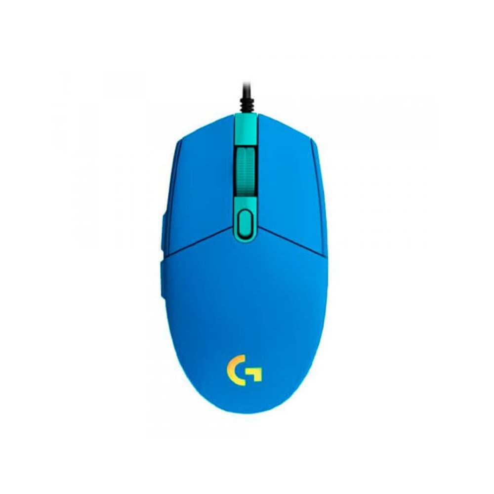 MOUSE LOGITECH G203 LIGHTSYNC OPTICAL 8000 DPI RGB BLUE 910-005792 - 2