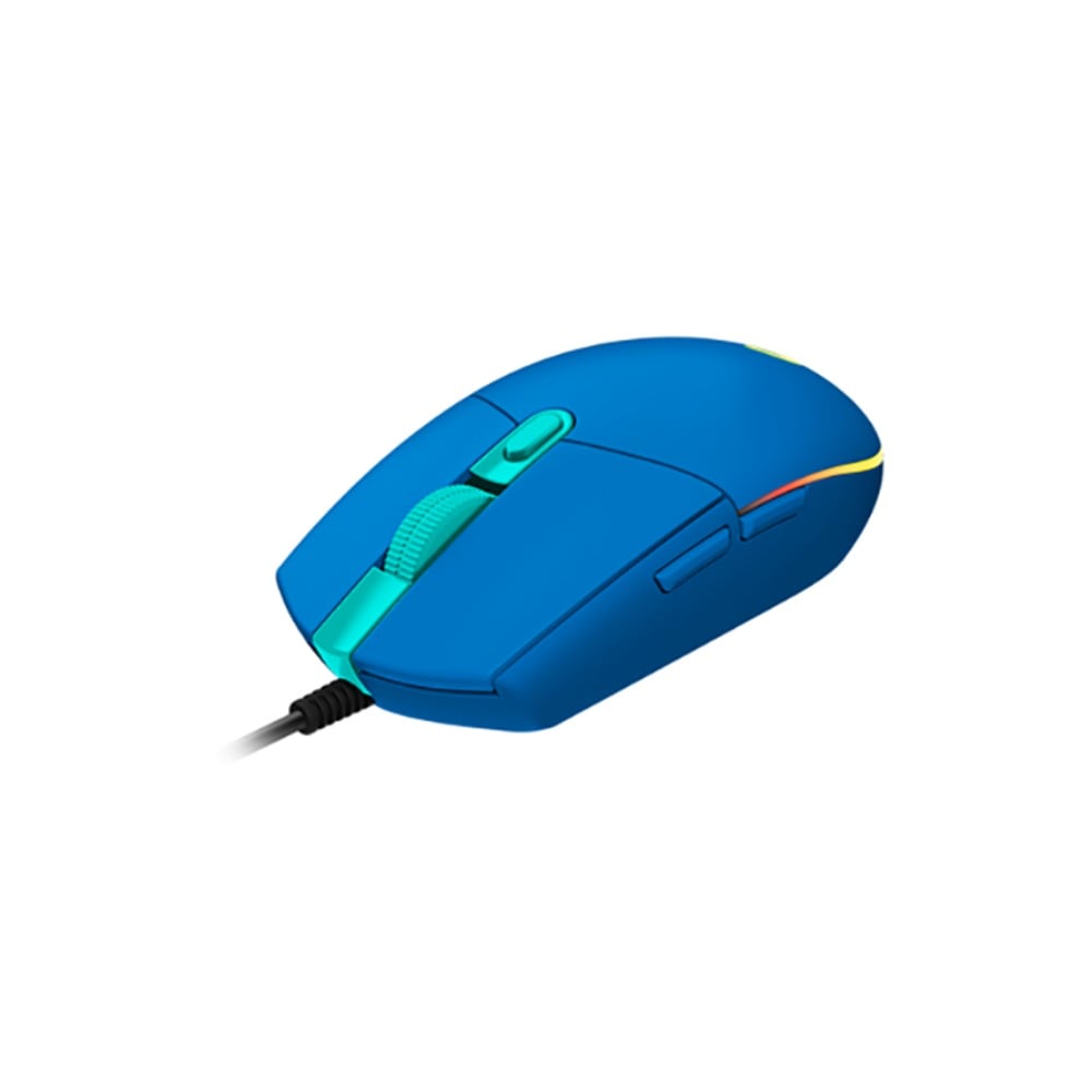 MOUSE LOGITECH G203 LIGHTSYNC OPTICAL 8000 DPI RGB BLUE 910-005792 - 3