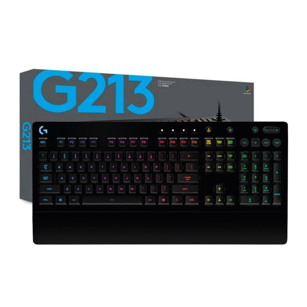 TECLADO LOGITECH G213 PRODIGY RGB GAMING PN 920-008084 - 3
