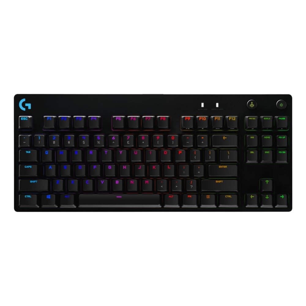 TECLADO LOGITECH PRO KEYBOARD RGB USB BLACK 920-009388 - 1