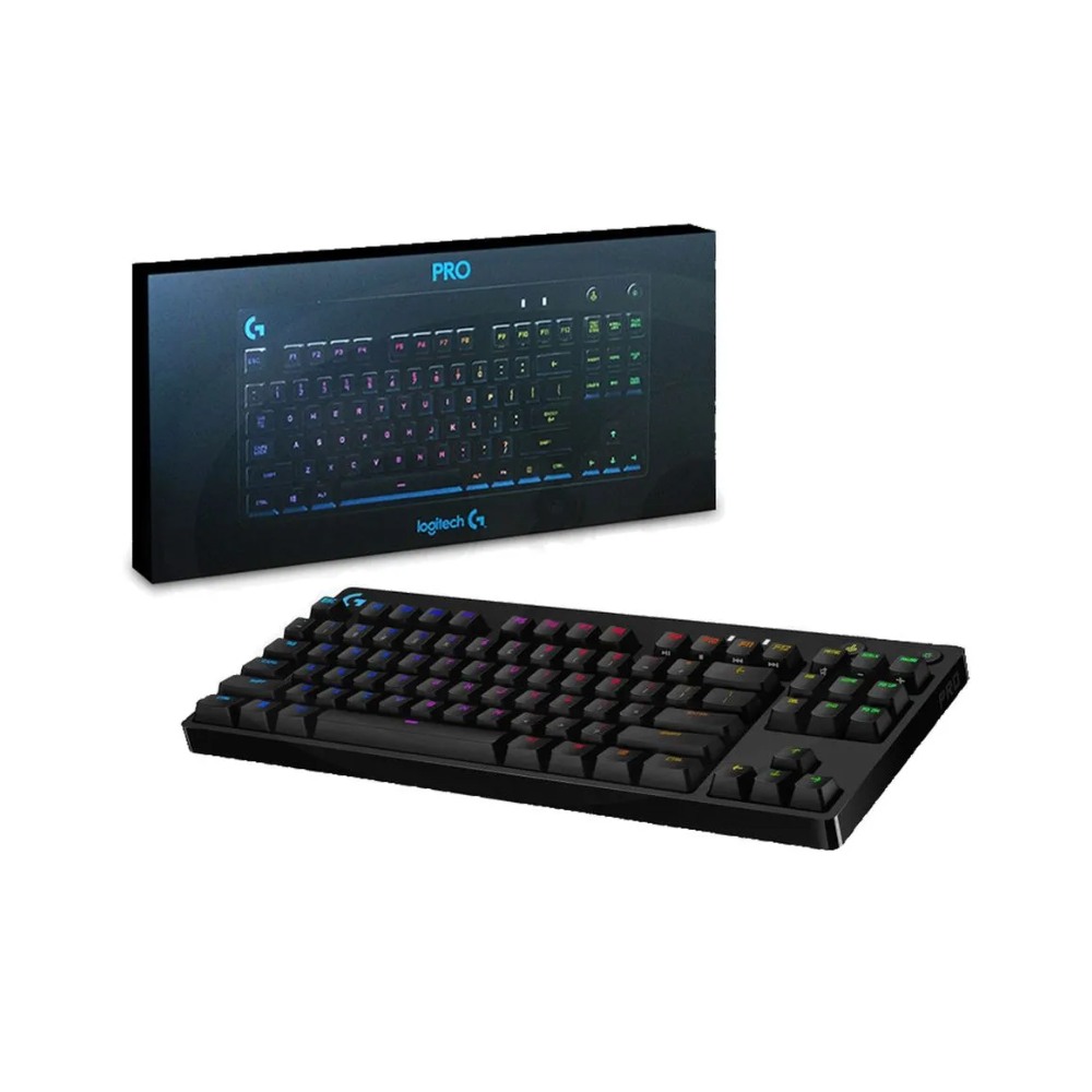 TECLADO LOGITECH PRO KEYBOARD RGB USB BLACK 920-009388 - 3