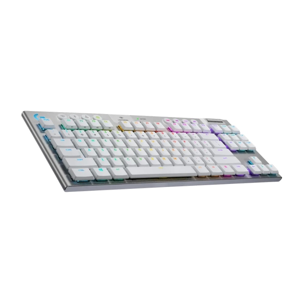TECLADO LOGITECH G915 TKL LIGHTSPEED RGB LIGHTSYNC MECHANICAL WHITE 920-009660 - 2