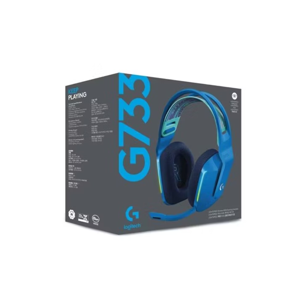 AUDÍFONOS LOGITECH C/MICROF. G733 LIGHTSPEED BLUE (981-000942) - 3