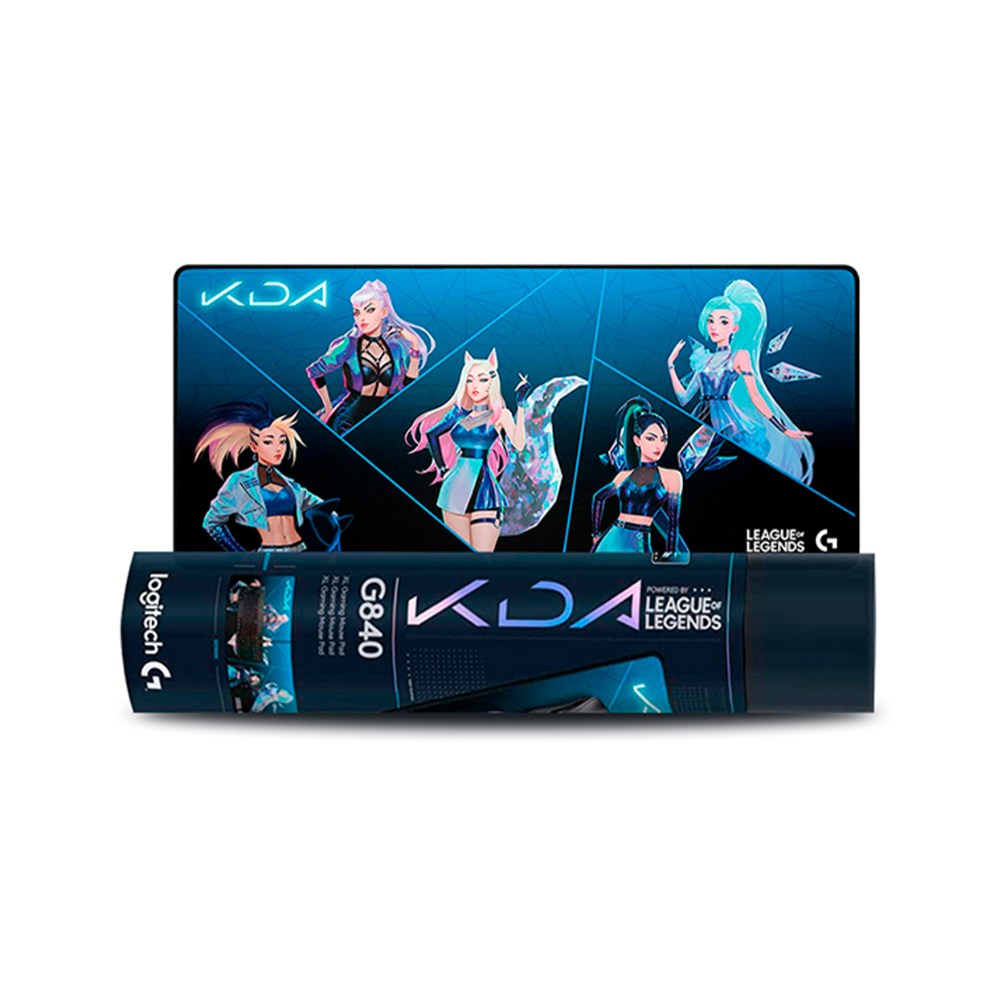MOUSE PAD LOGITECH G840 CLOTH XL K/DA ED 40X90CM BLUE/BLACK 943-000456 - 1