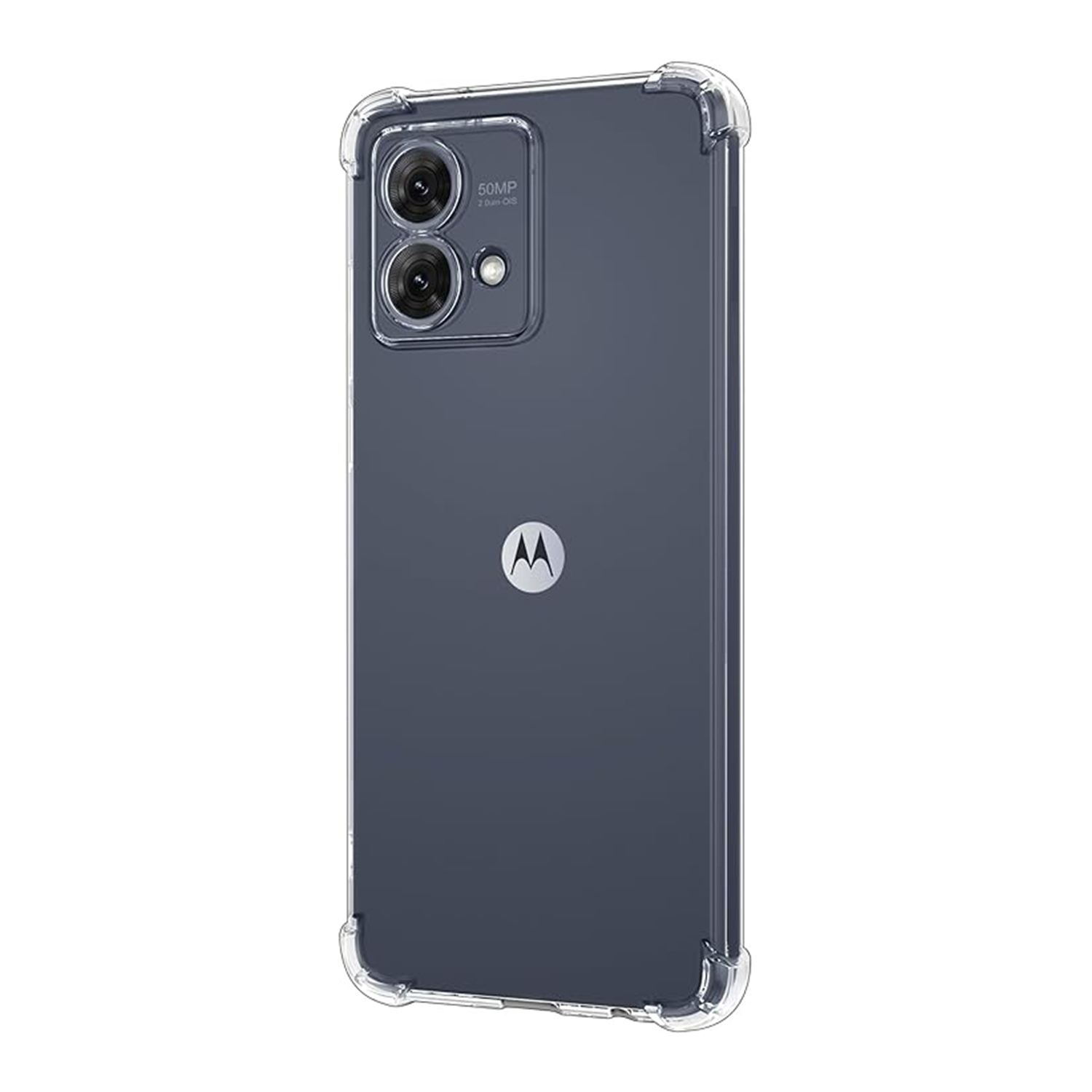 FUNDA PROTECTOR PARA MOTO G84 5G - TRANSPARENTE ANTI IMPACTO - 1
