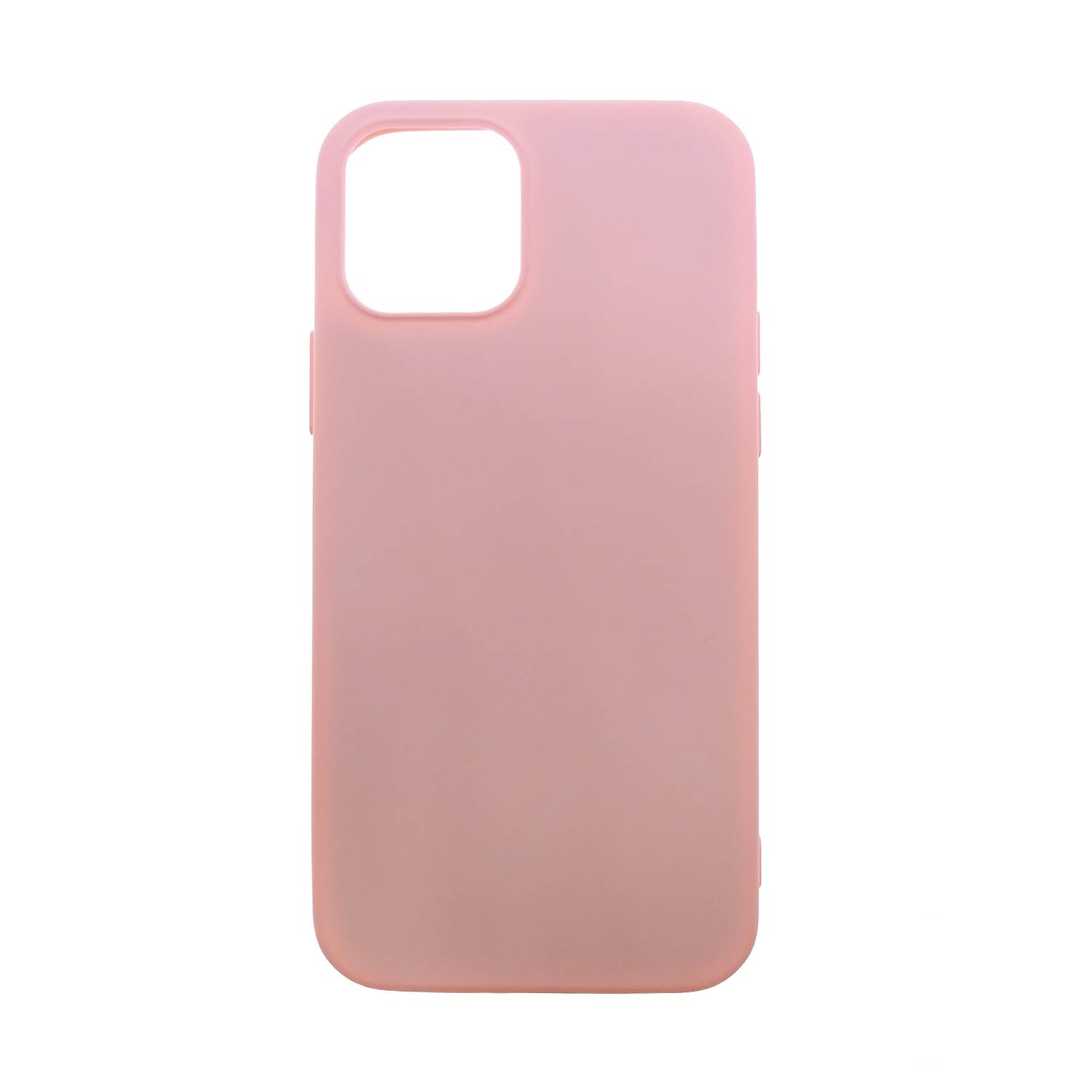FUNDA PROTECTOR PARA IPHONE 12 - GAMUZA ROSA BB - 1