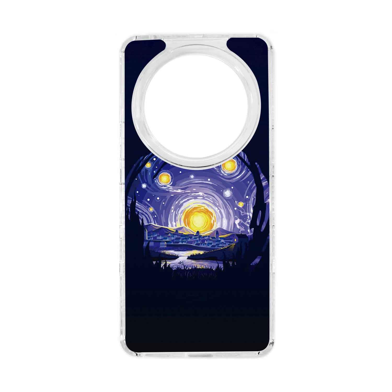 FUNDA PROTECTOR CASE 360 PARA HONOR MAGIC 6 LITE - TRANSPARENTE - 1