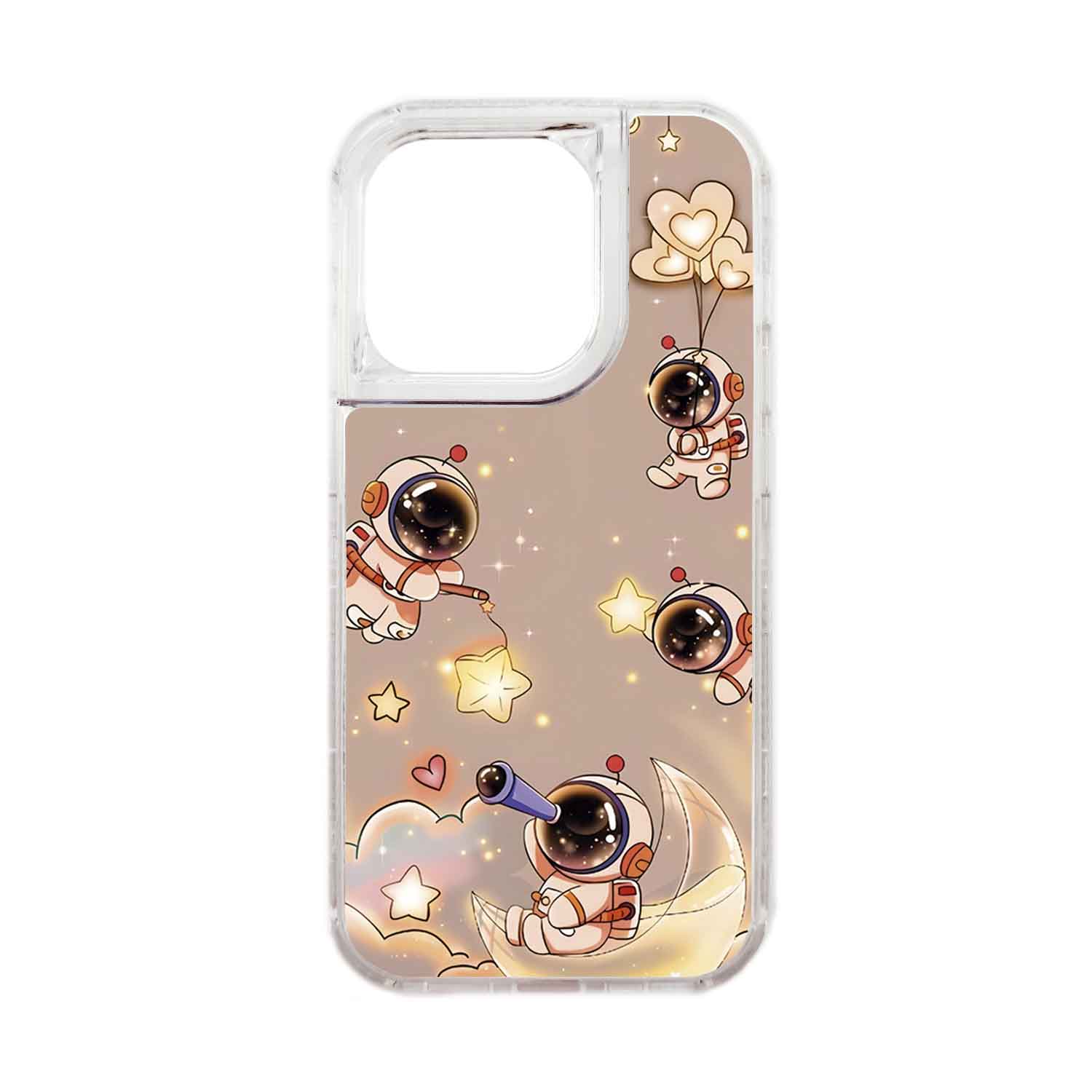 FUNDA PROTECTOR CASE 360 PARA IPHONE 15 PRO - TRANSPARENTE - 1