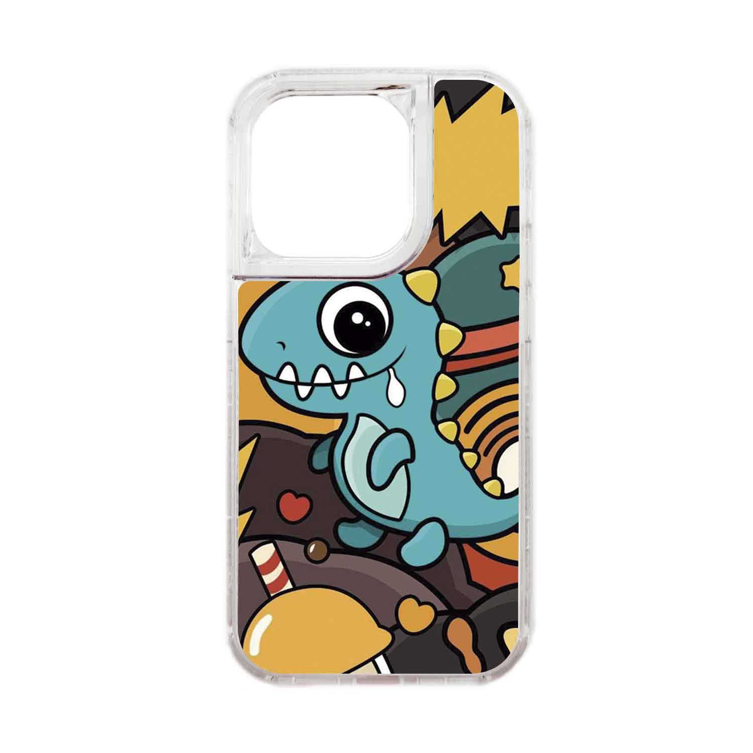FUNDA PROTECTOR CASE 360 PARA IPHONE 15 PRO - TRANSPARENTE - 1
