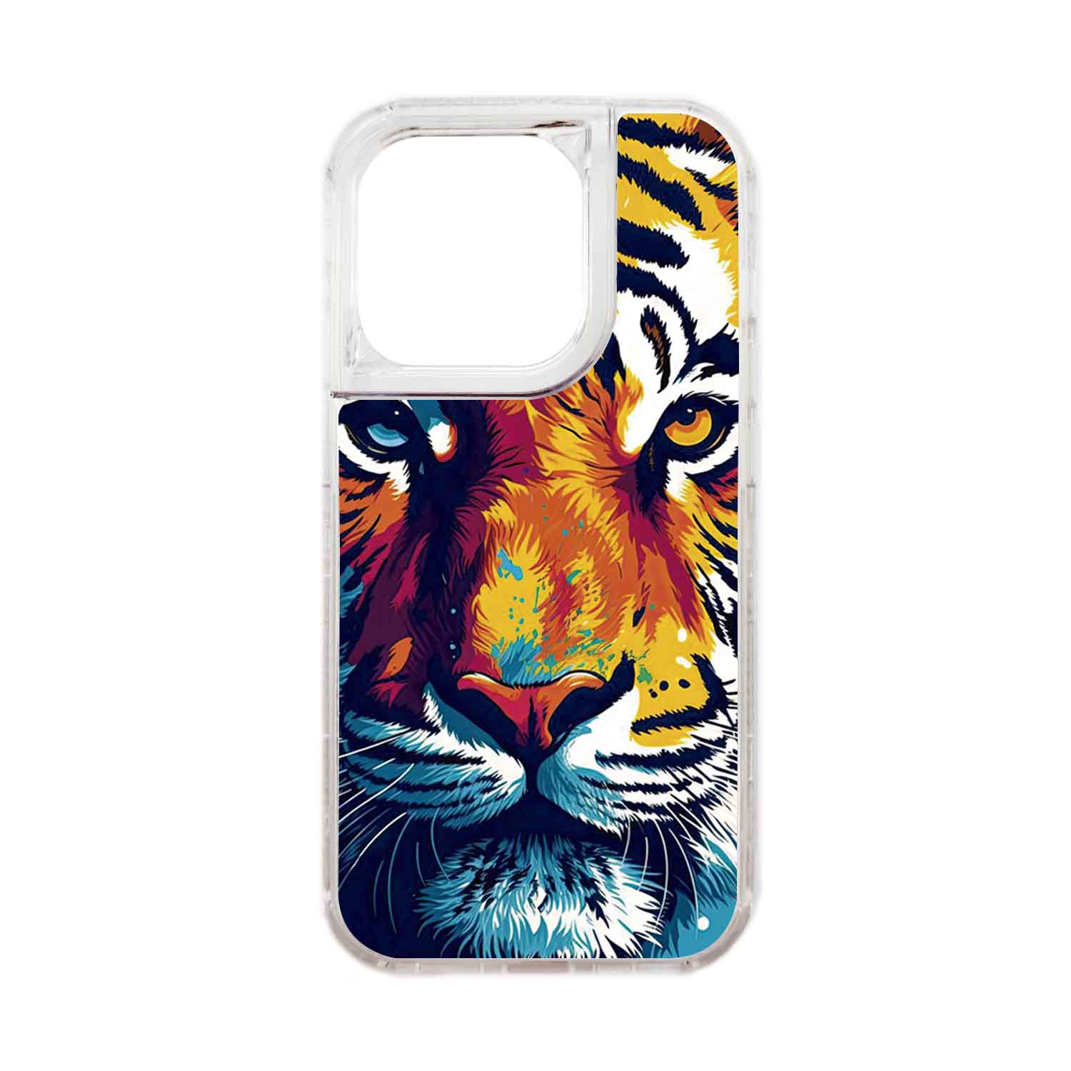 FUNDA PROTECTOR CASE 360 PARA IPHONE 15 PRO - TRANSPARENTE - 1