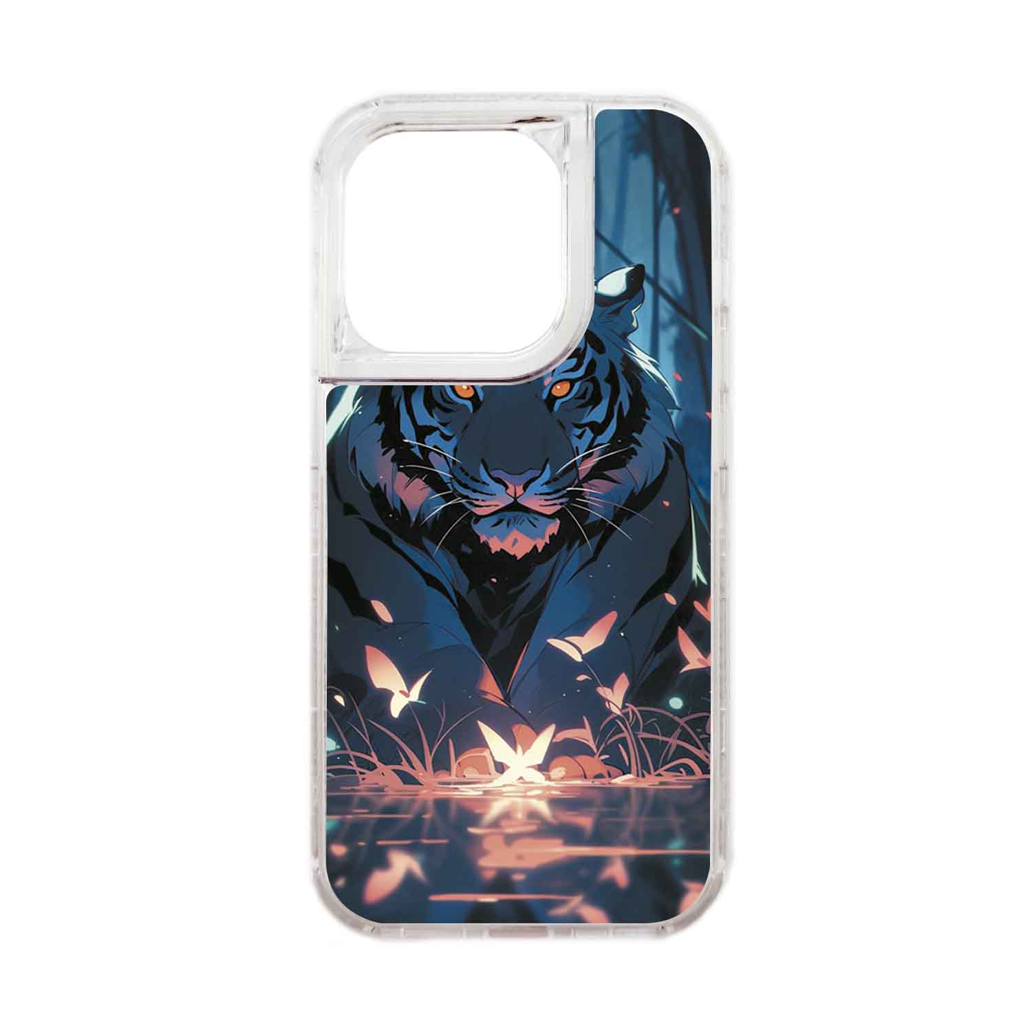 FUNDA PROTECTOR CASE 360 PARA IPHONE 15 PRO - TRANSPARENTE - 1