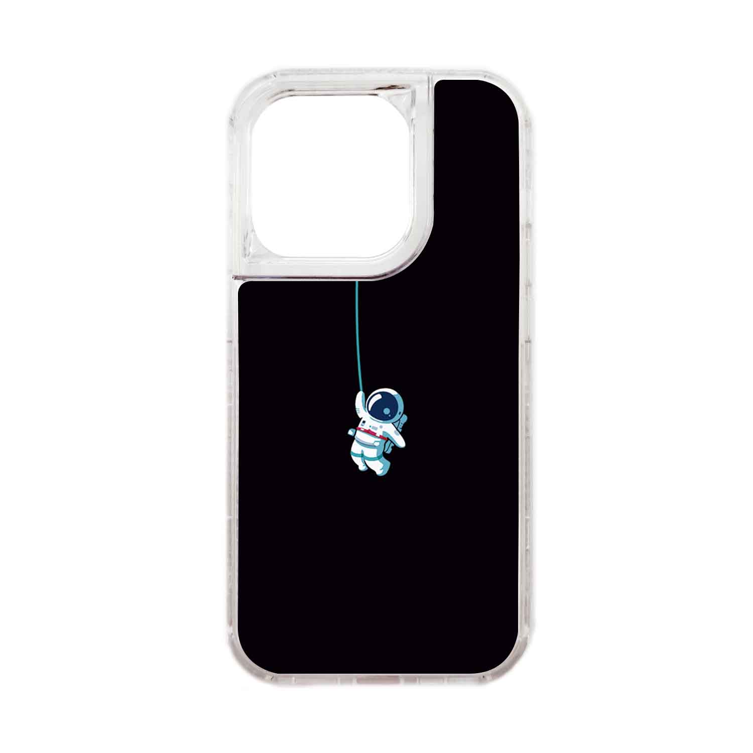 FUNDA PROTECTOR CASE 360 PARA IPHONE 15 PRO - TRANSPARENTE - 1
