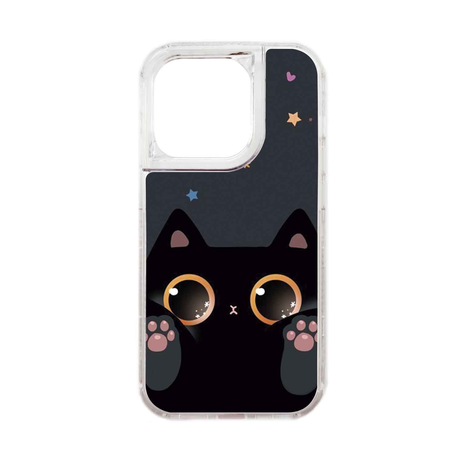 FUNDA PROTECTOR CASE 360 PARA IPHONE 15 PRO - TRANSPARENTE - 1