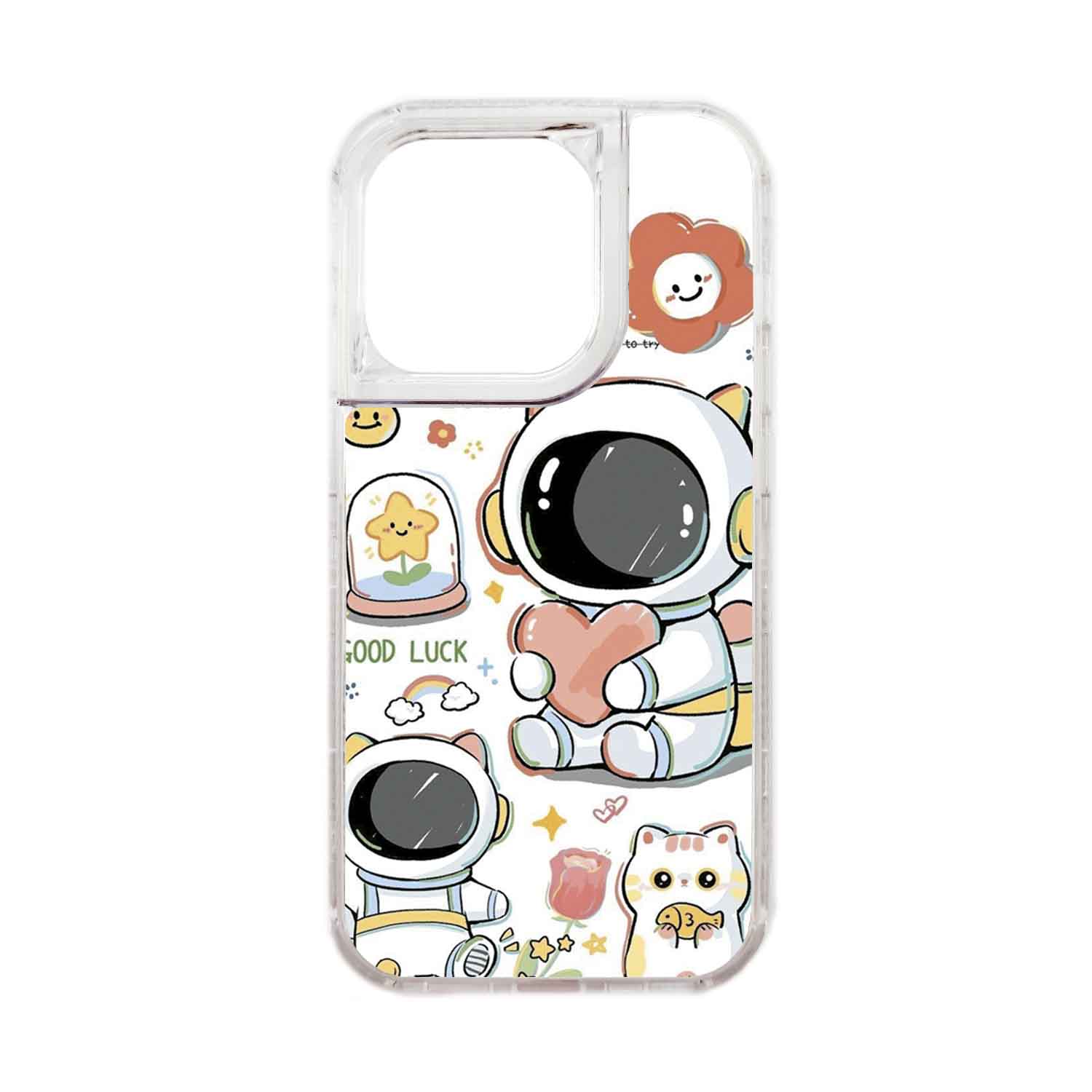 FUNDA PROTECTOR CASE 360 PARA IPHONE 15 PRO - TRANSPARENTE - 1