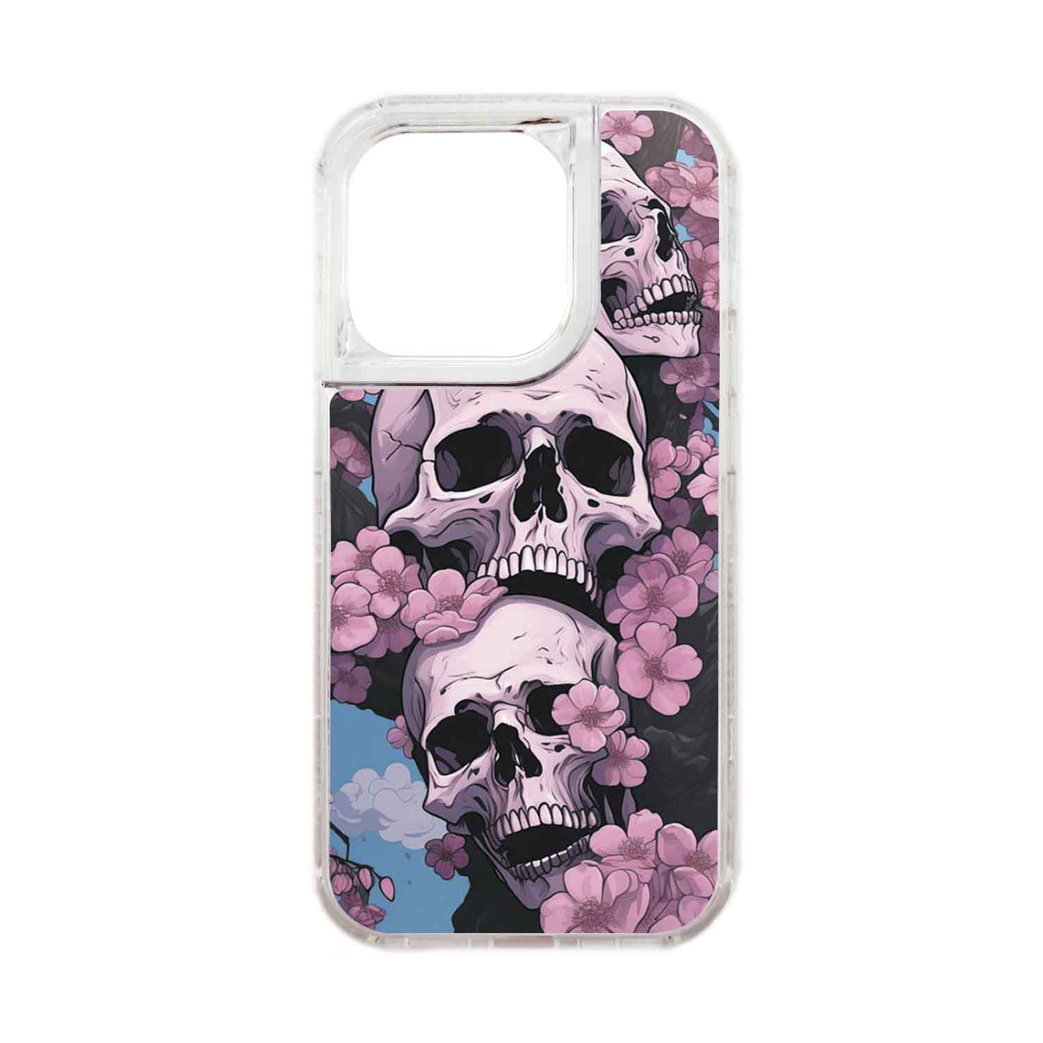 FUNDA PROTECTOR CASE 360 PARA IPHONE 15 PRO - TRANSPARENTE - 1