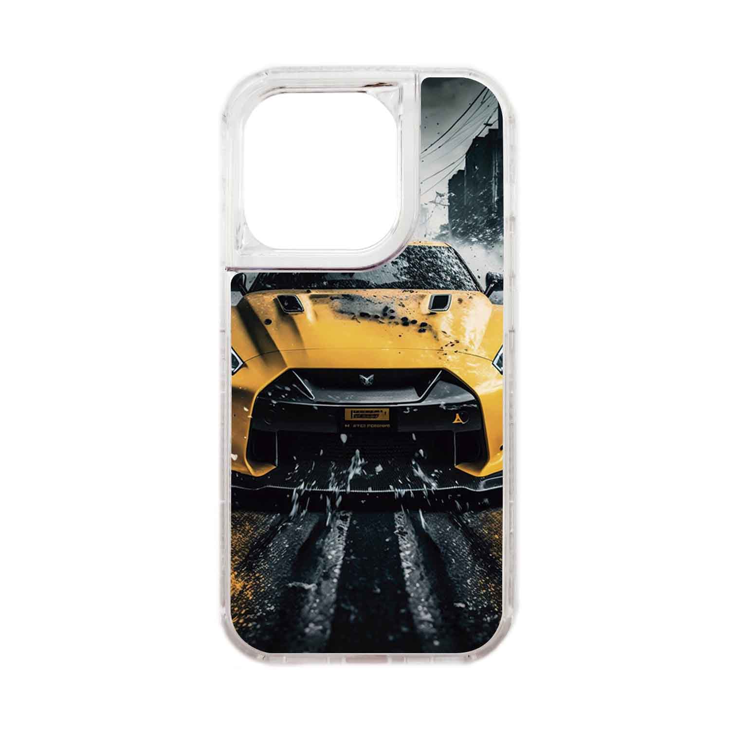 FUNDA PROTECTOR CASE 360 PARA IPHONE 15 PRO - TRANSPARENTE - 1