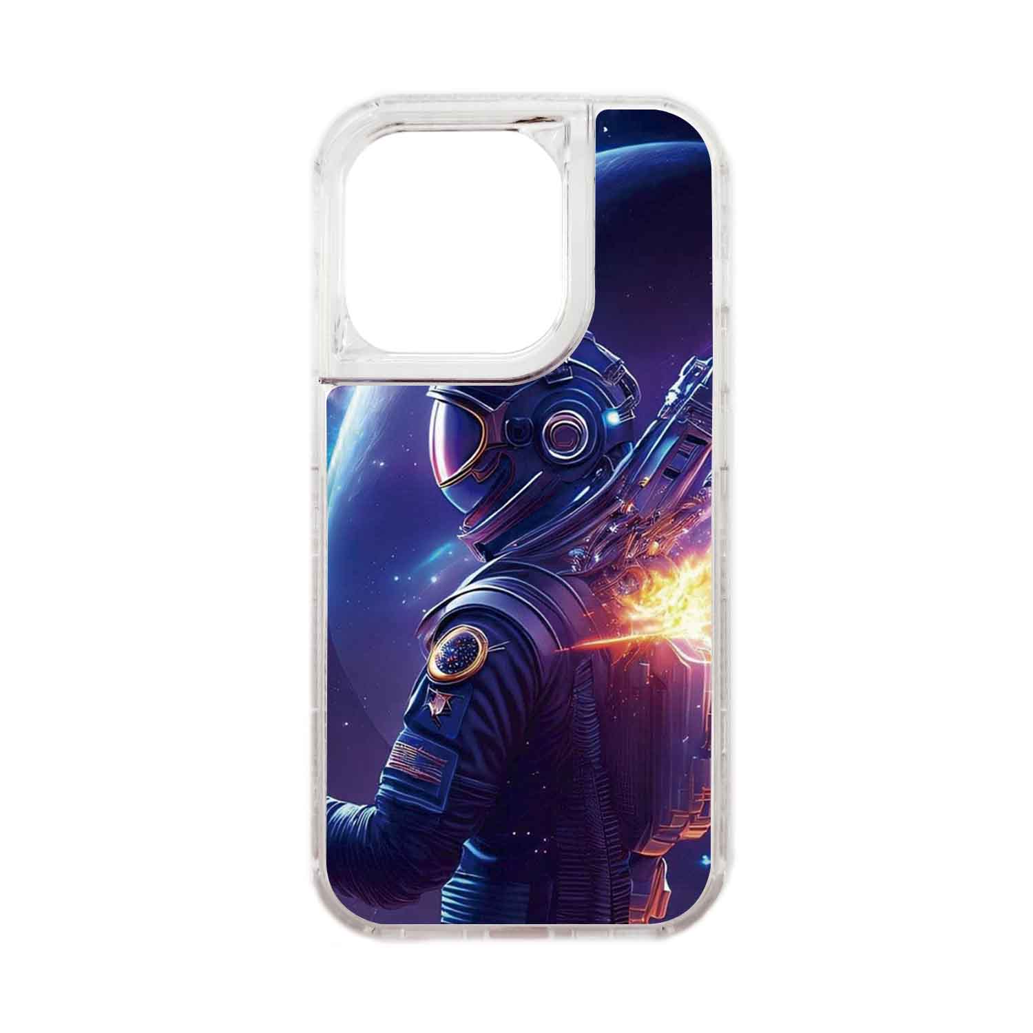FUNDA PROTECTOR CASE 360 PARA IPHONE 15 PRO - TRANSPARENTE - 1