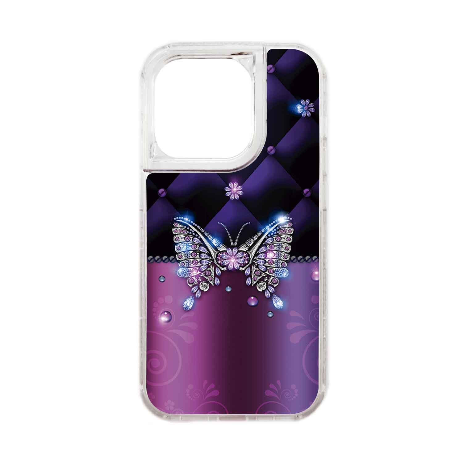 FUNDA PROTECTOR CASE 360 PARA IPHONE 15 PRO - TRANSPARENTE - 1