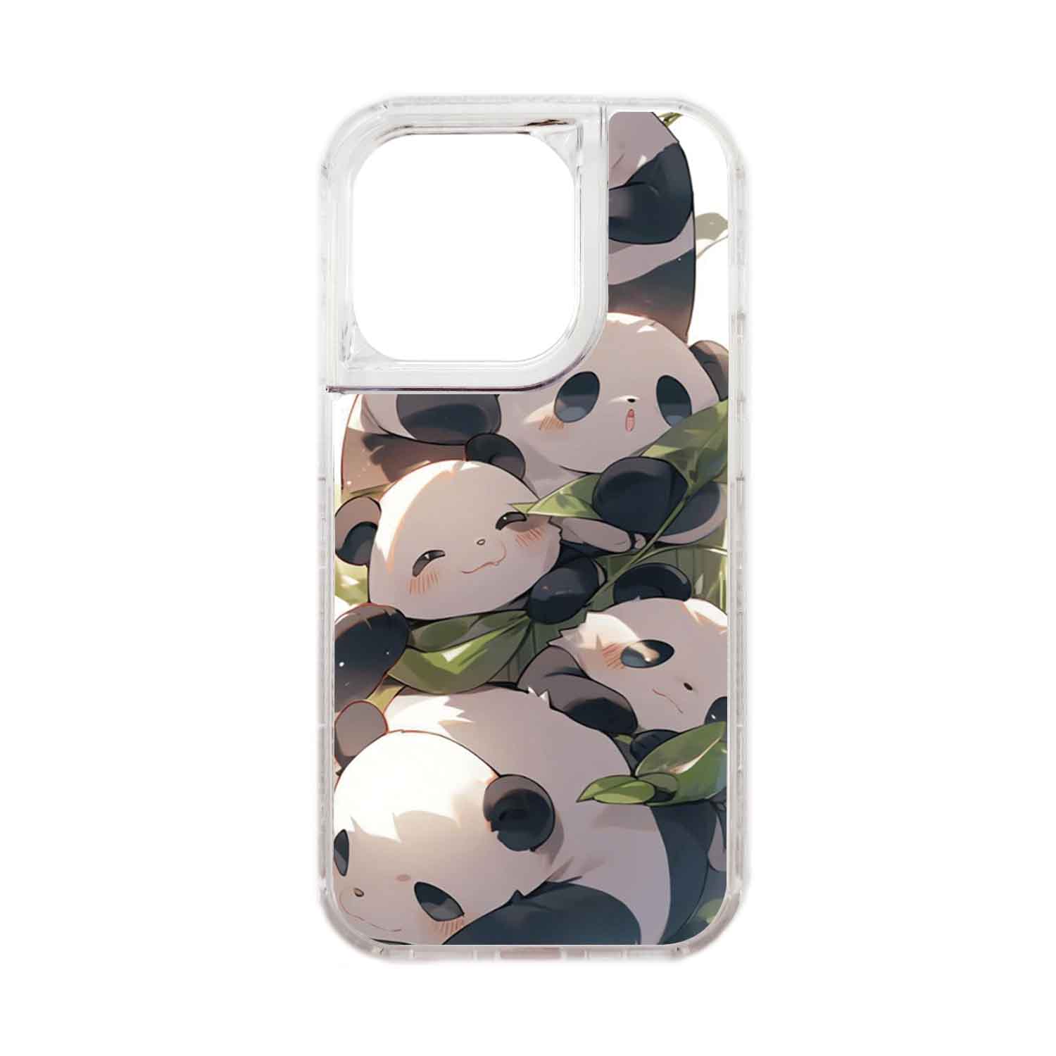 FUNDA PROTECTOR CASE 360 PARA IPHONE 15 PRO - TRANSPARENTE - 1