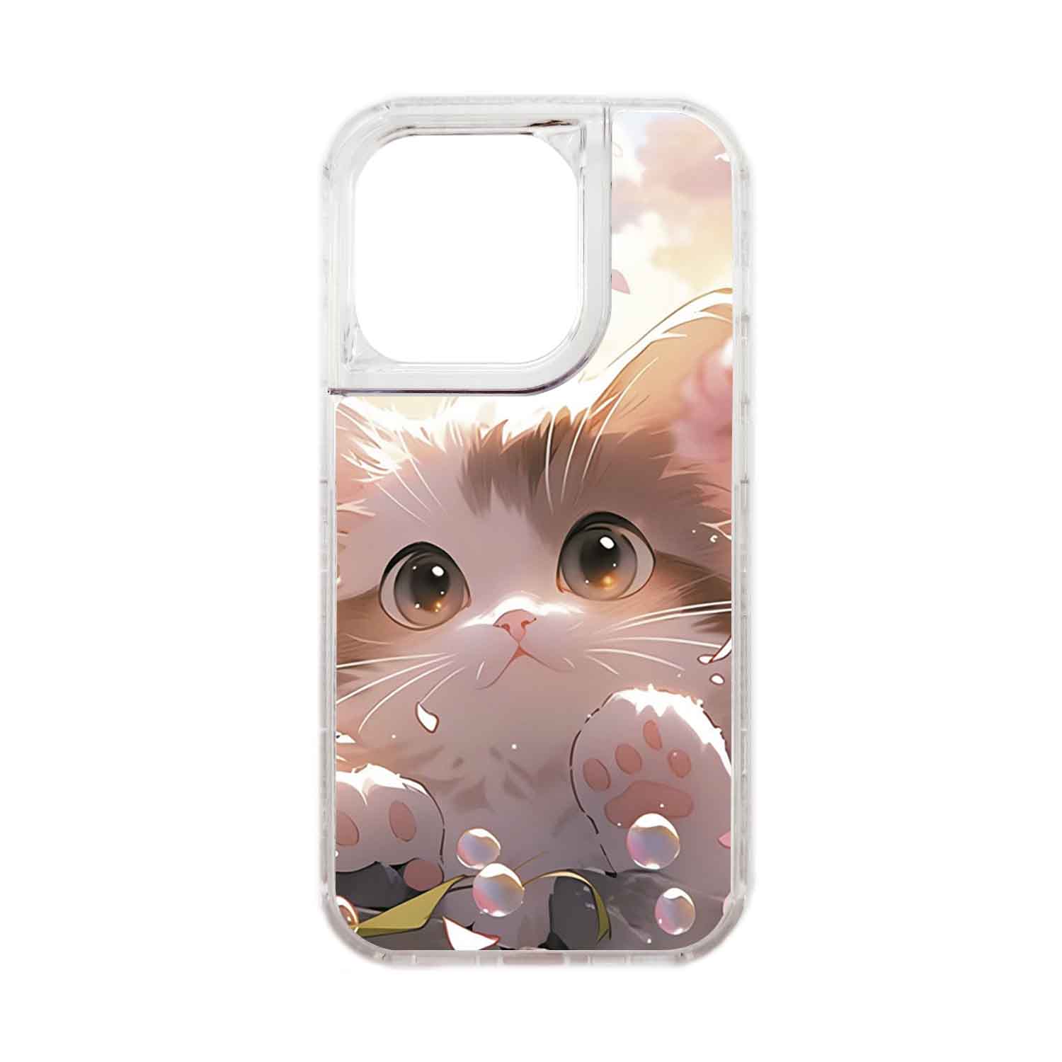 FUNDA PROTECTOR CASE 360 PARA IPHONE 15 PRO - TRANSPARENTE - 1
