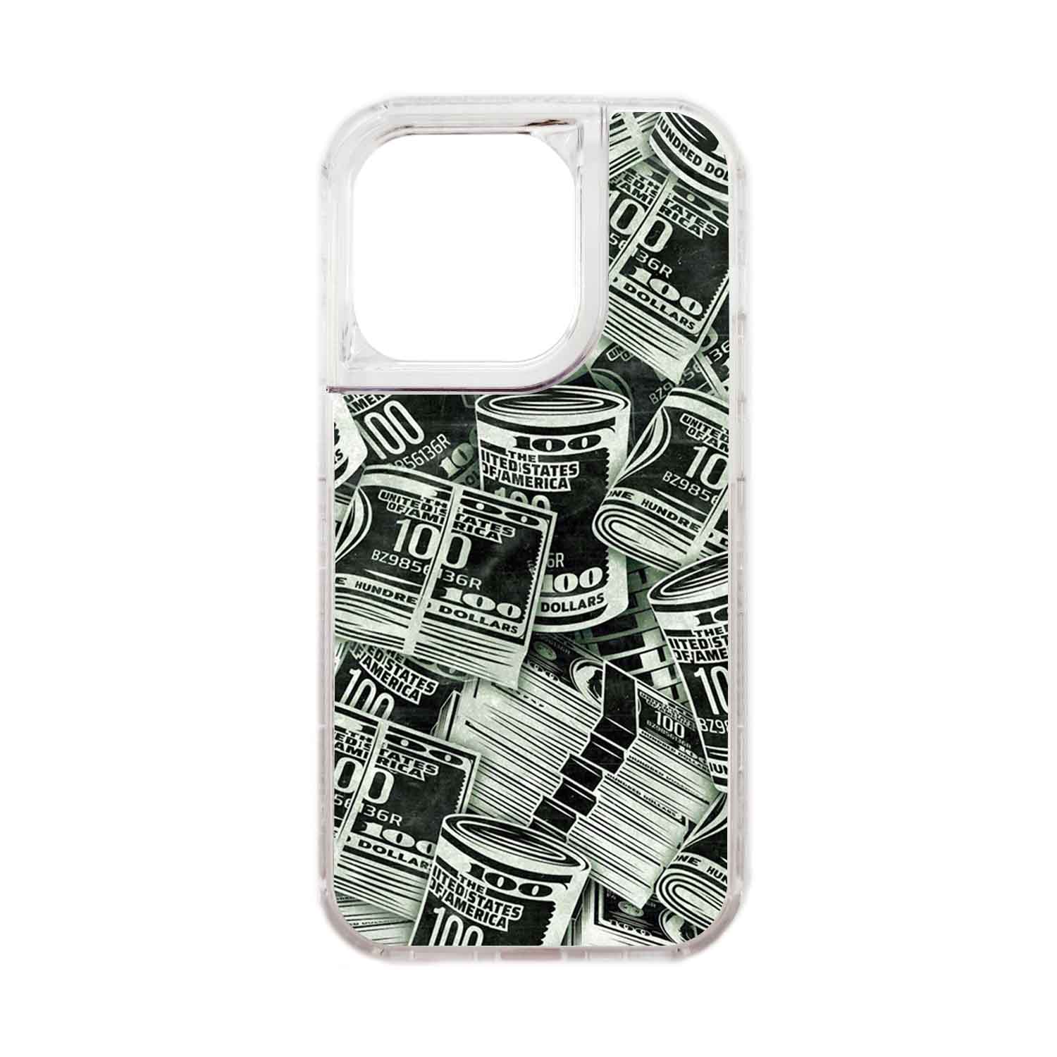 FUNDA PROTECTOR CASE 360 PARA IPHONE 15 PRO - TRANSPARENTE - 1