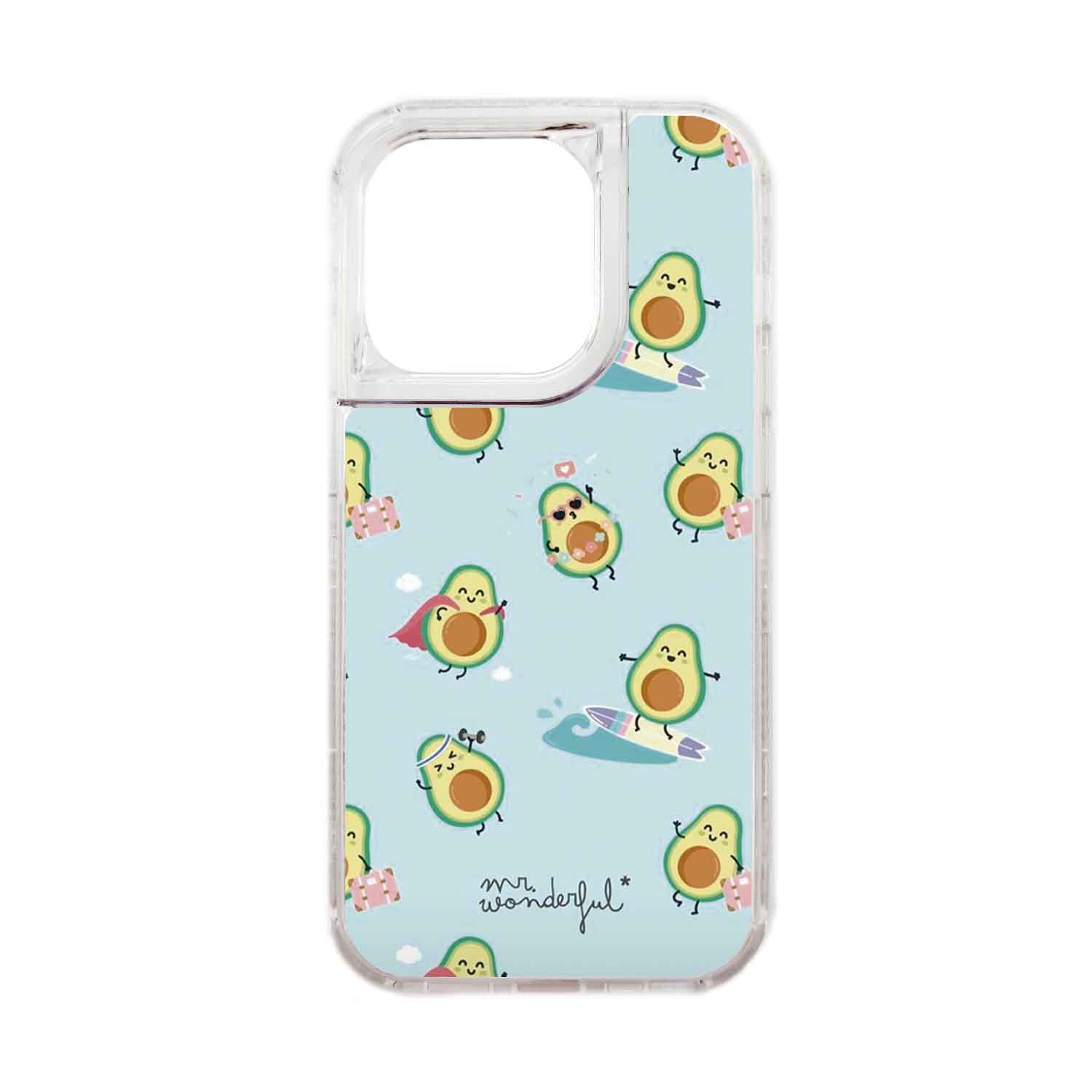 FUNDA PROTECTOR CASE 360 PARA IPHONE 15 PRO - TRANSPARENTE - 1