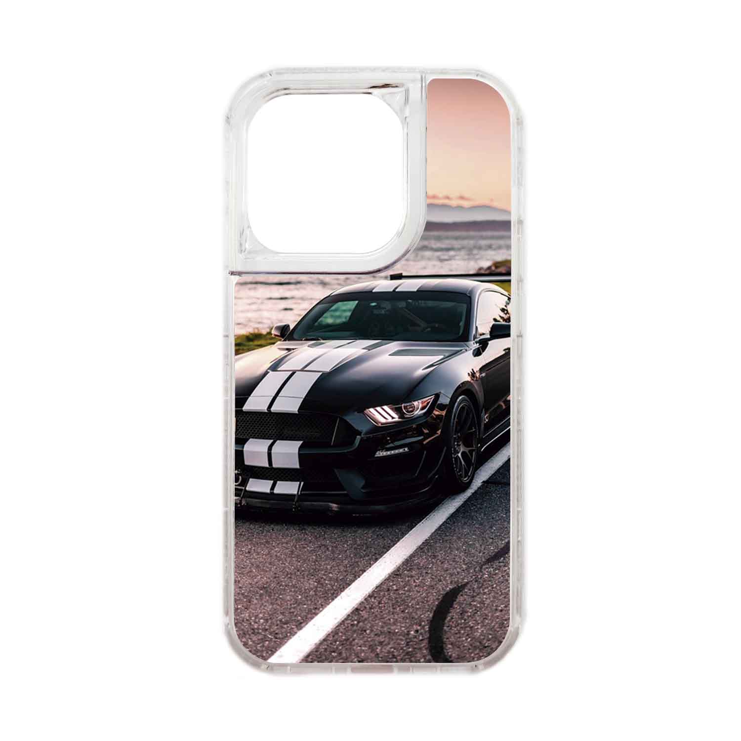 FUNDA PROTECTOR CASE 360 PARA IPHONE 15 PRO - TRANSPARENTE - 1