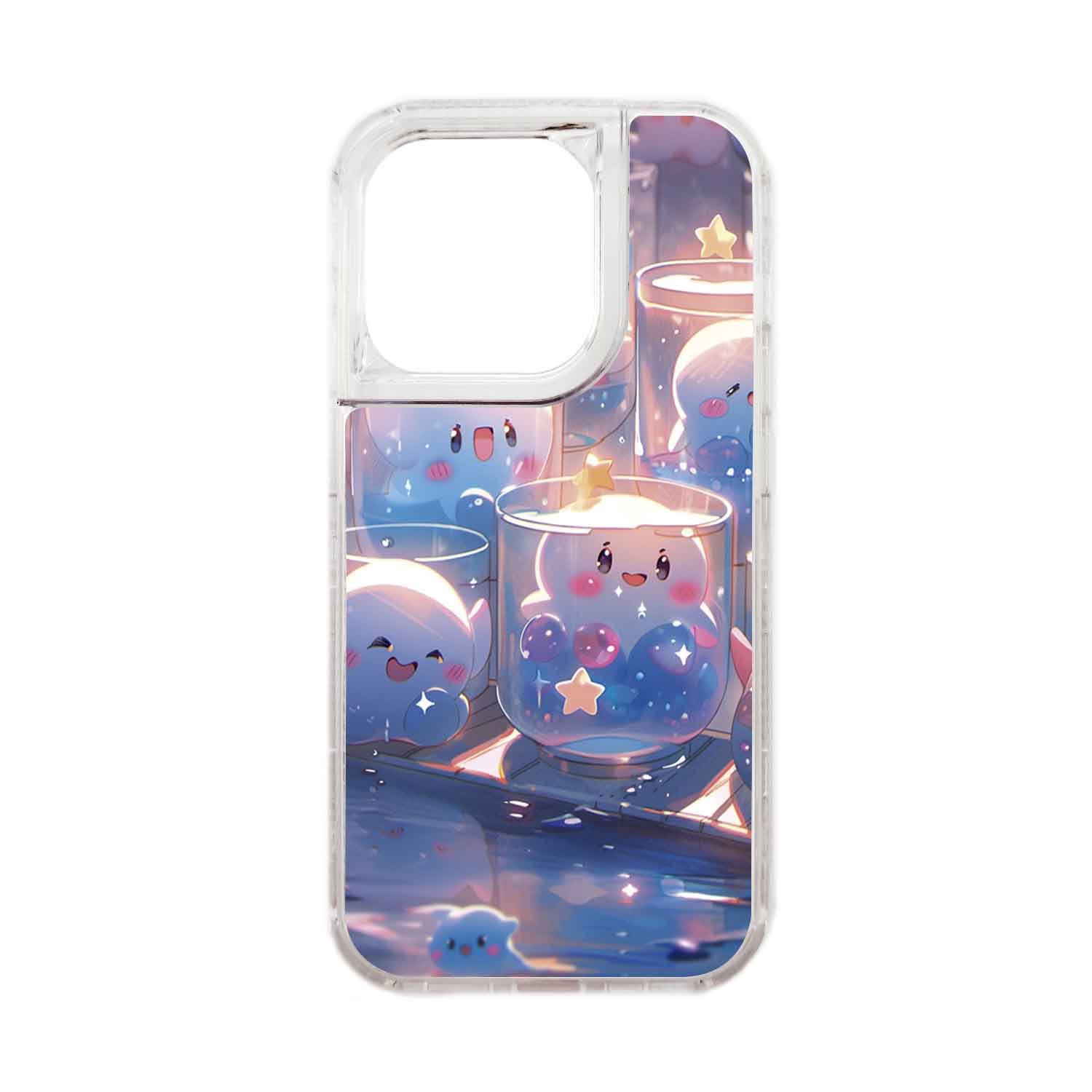 FUNDA PROTECTOR CASE 360 PARA IPHONE 15 PRO - TRANSPARENTE - 1