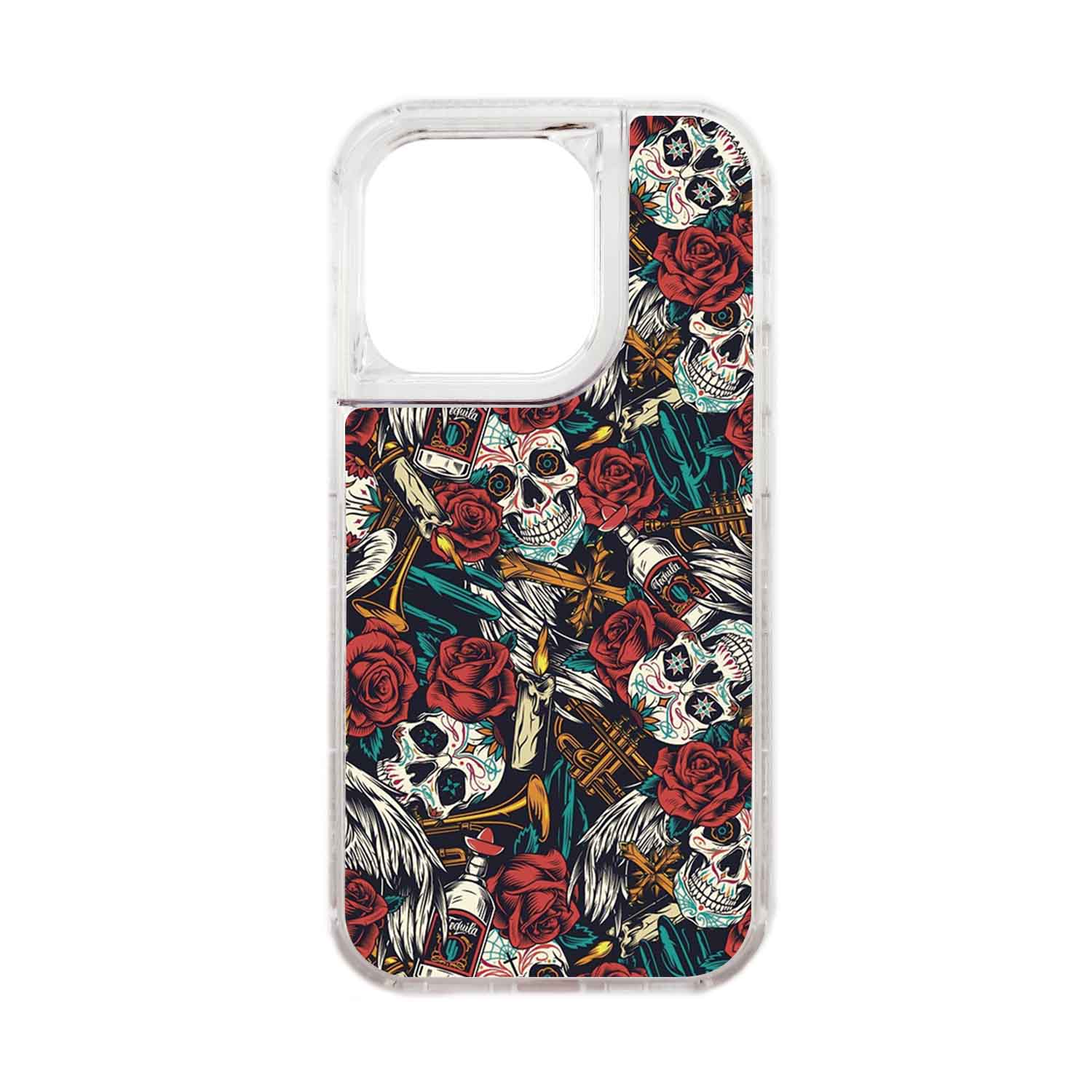 FUNDA PROTECTOR CASE 360 PARA IPHONE 15 PRO - TRANSPARENTE - 1