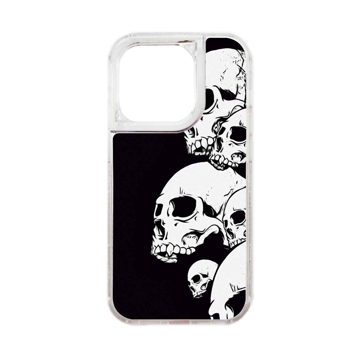 FUNDA PROTECTOR CASE 360 PARA IPHONE 15 PRO - TRANSPARENTE - 1